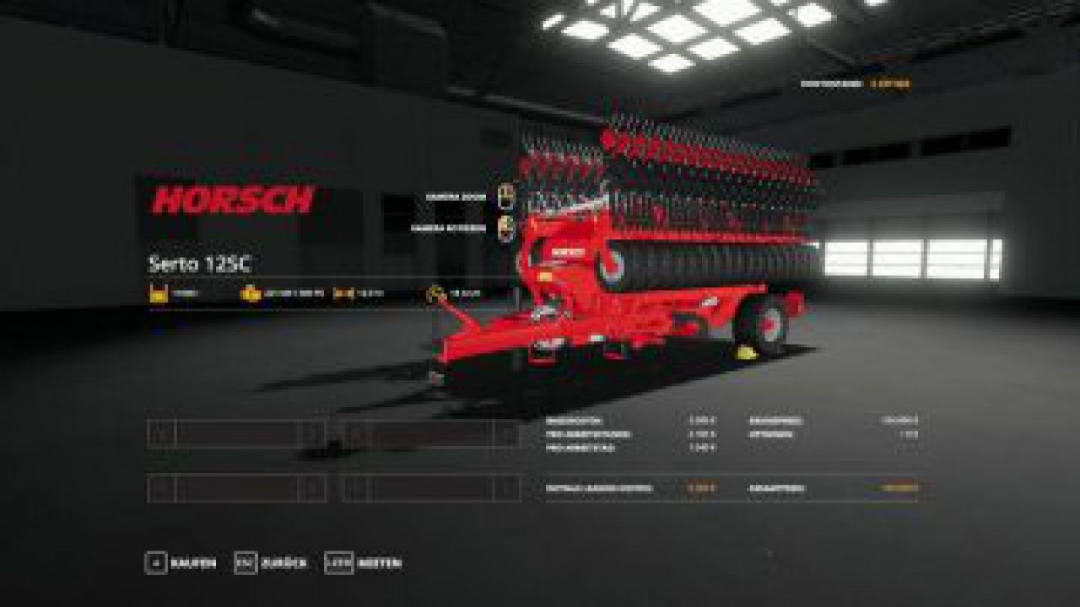 FS19 Sowing machine for the south hemmer v1.2