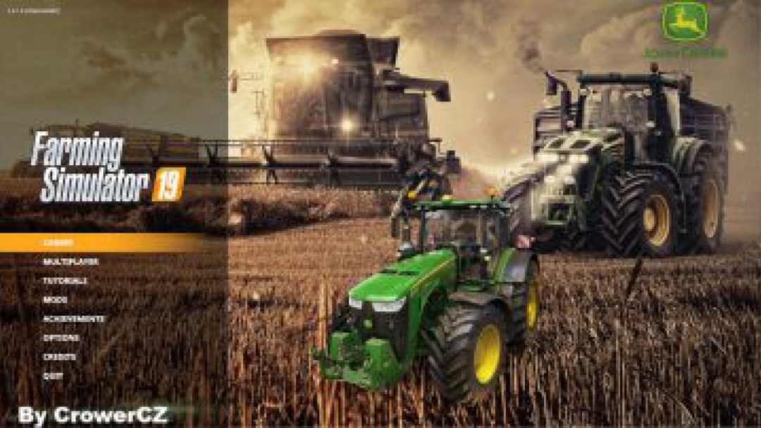 FS19 John Deere Edition Menu Background v1.0