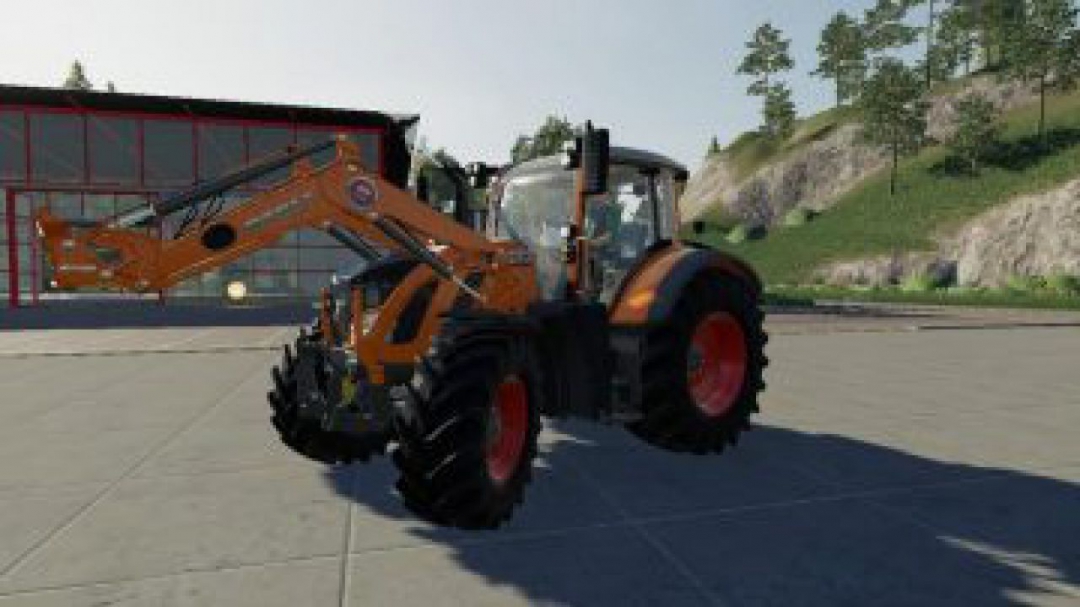 FS19 Stoll FZ 30 for FBM Fendt 700 Vario v1.0