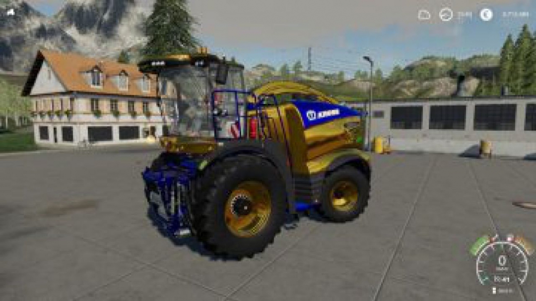 FS19 Big X 1180 nerd Blue MP v1.1