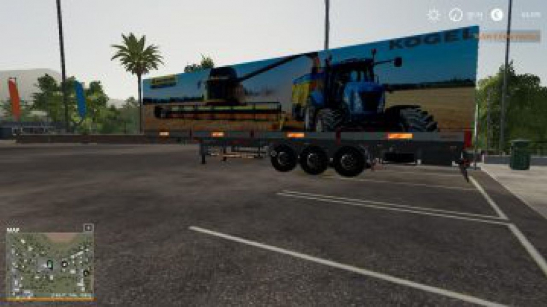 FS19 New Holland Kogel Autoloader Trailer v1.0