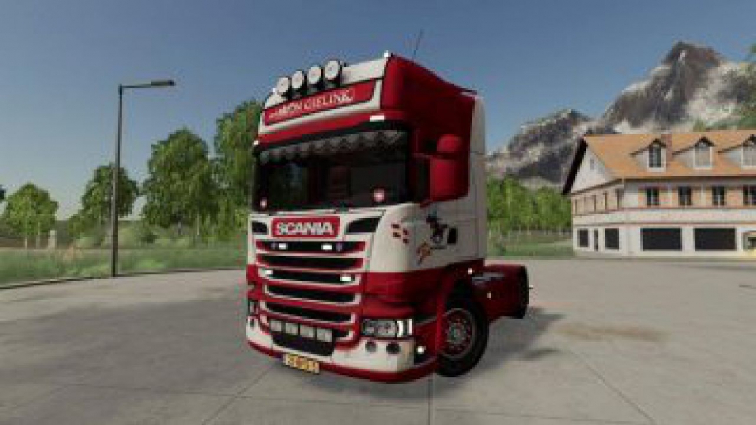 FS19 Scania R-Series Topline 4×2 Aron Gielink v1.0.0.0