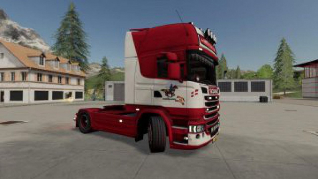 FS19 Scania R-Series Topline 4×2 Aron Gielink v1.0.0.0