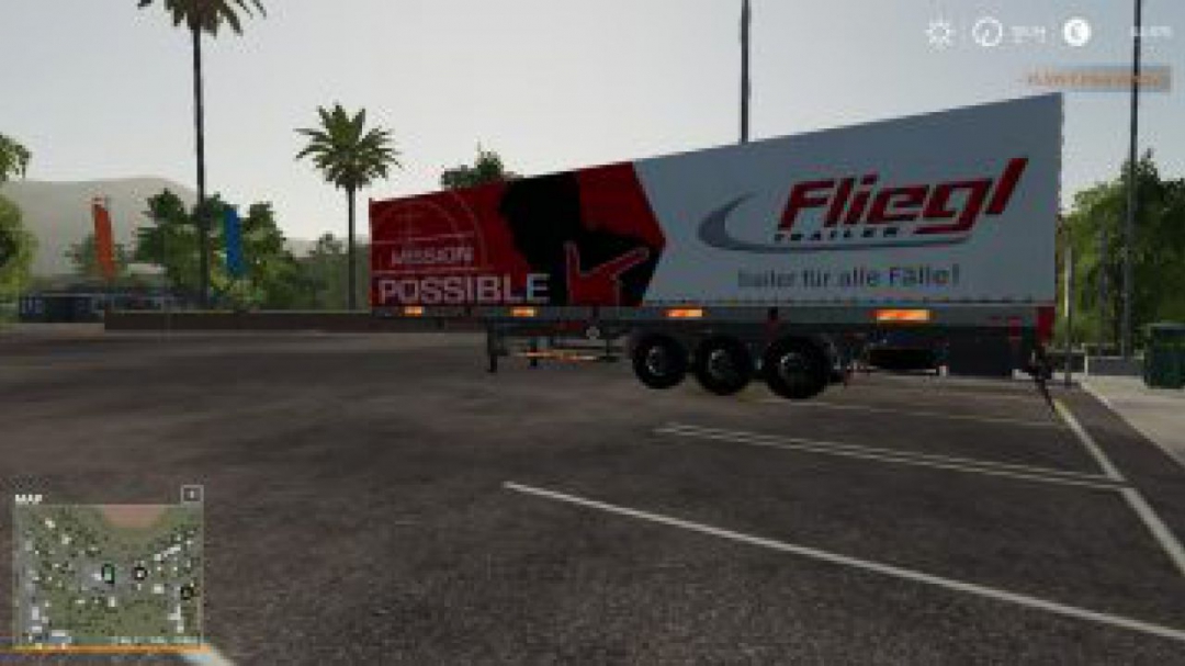 FS19 FLIEGL AUTOLOADER TRAILER v1.0