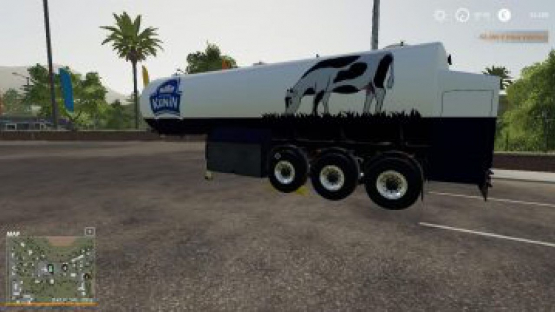 FS19 CZECH TRAILER MILCH CISTERN v1.0