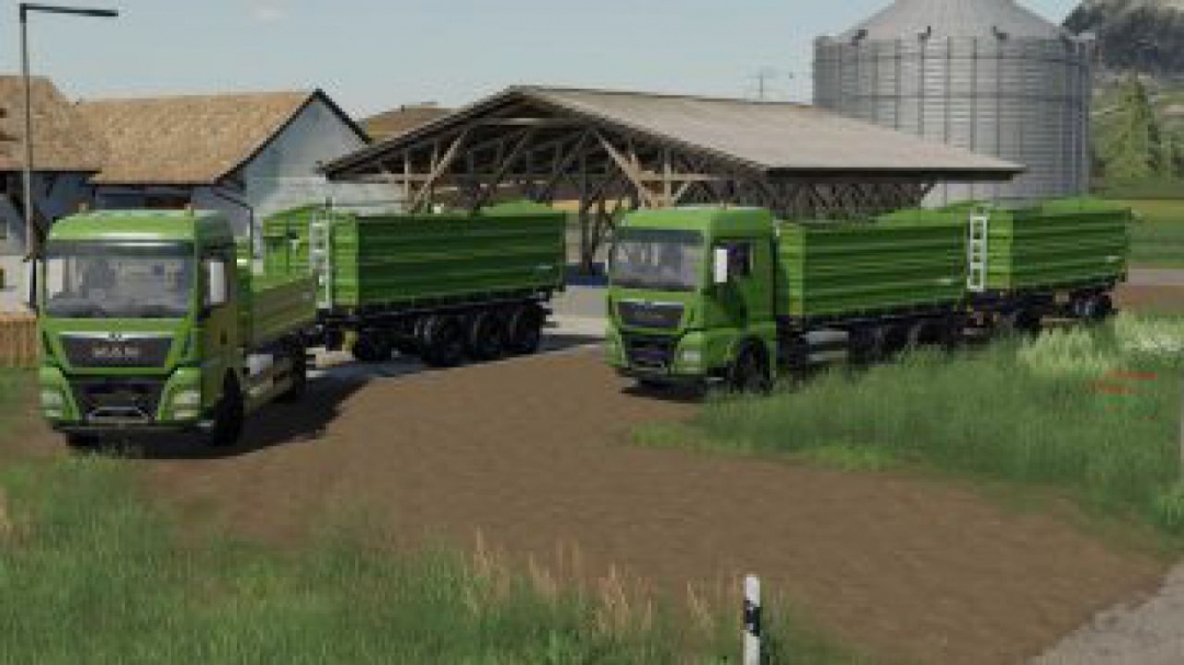 FS19 Transporte de Fliegl Pack v1.0.0.1