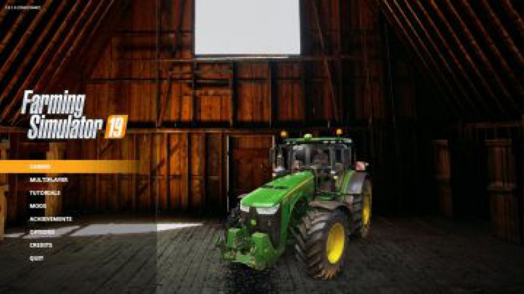 FS19 Menu Background Barn HQ v1.0