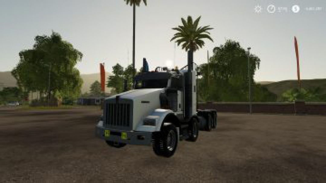 FS19 Kenworth T800B TwinSteer v1.0