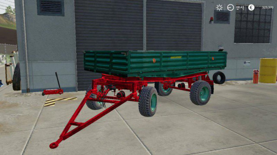 FS19 Trailer Autosan D47 Green v1.0