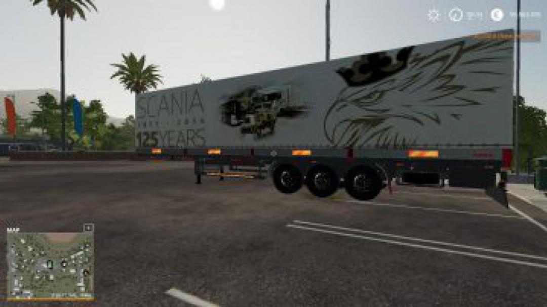 FS19 Scania 125 Years Kogel Autoloader Trailer v1.0