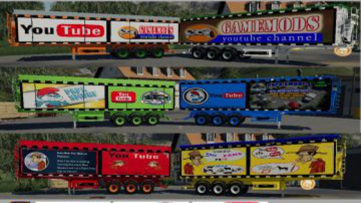 FS19 Pack SPECIALE Youtubeurs v2.0 category: packs