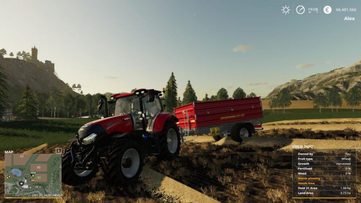 fs19-mods,  Additional field info v1.0