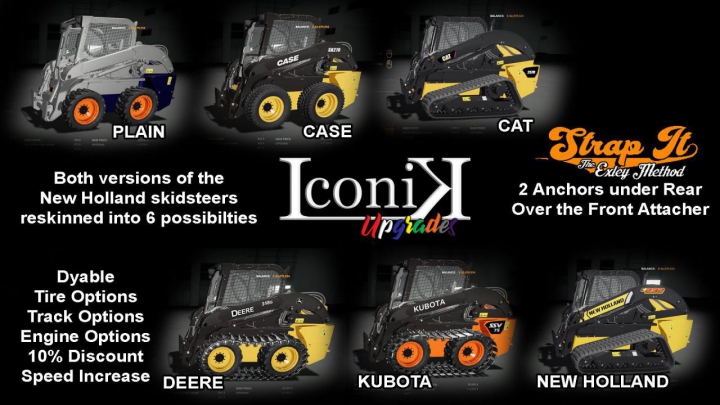 fs19-mods, Iconik Skidsteers v 1.0