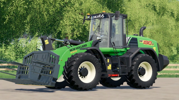 fs19-mods,  New Holland W190D Siloking Wheel Loader