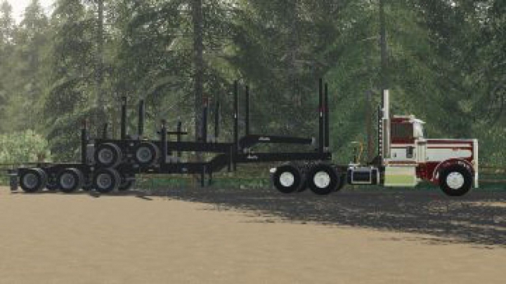 fs19-mods,  FS19 Arctic Log Trailers (SuperB’s) v1.0.0.0