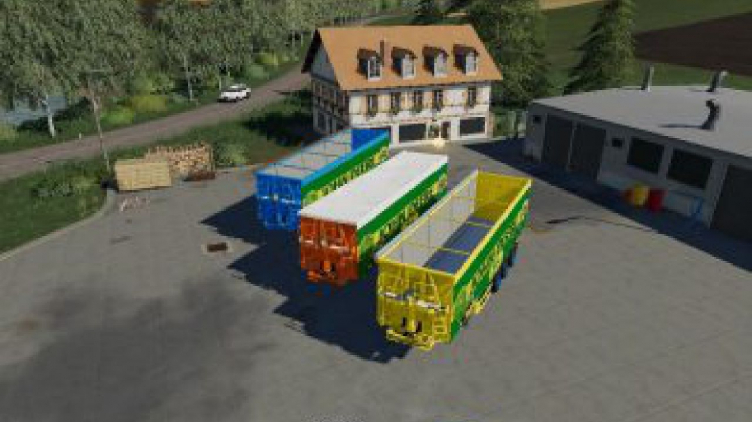 FS19 Pack Trailer John Deere v1.0