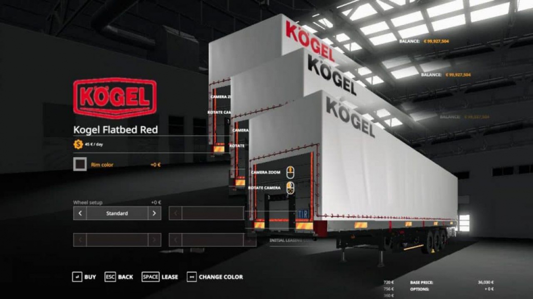 FS19 Kogel Autoloader Pack 3 Colors Logo v1.0