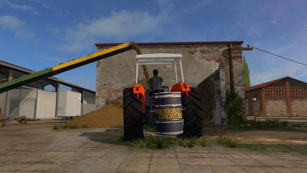 FS19 Barile olio Fiat 550kg v1.0