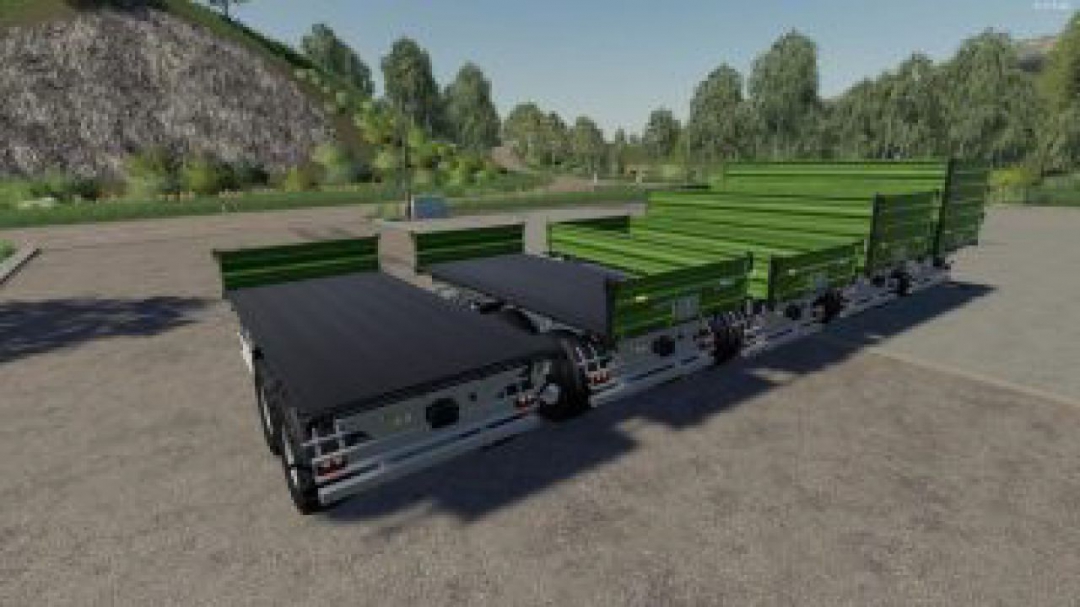 FS19 Fliegl Trailer Pack v1.2.0.0