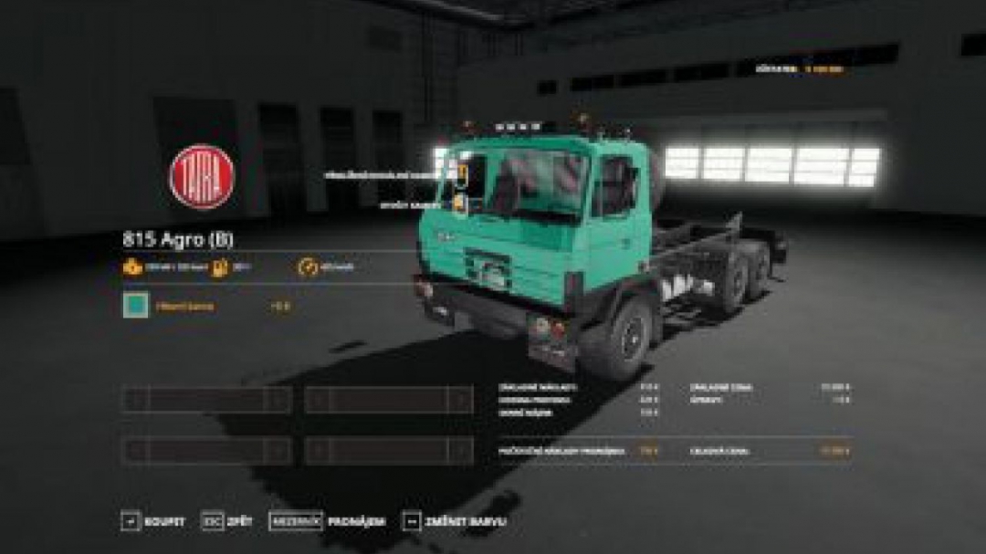 FS19 TATRA 815 Modra LOG CLEAN v1.2.0.0