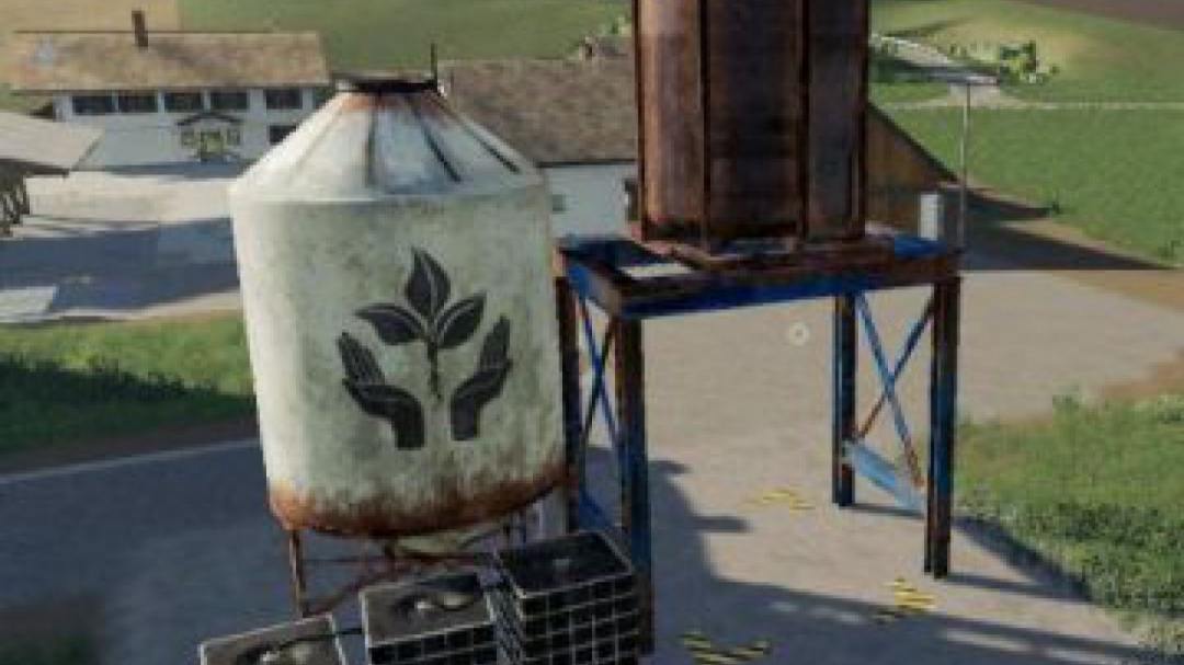 FS19 Pack Silos and Bullet Sale Sosnovka v1.0