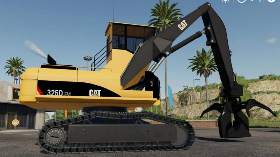 FS19 Cat 325D FM ButtNtop v1.0.0.0