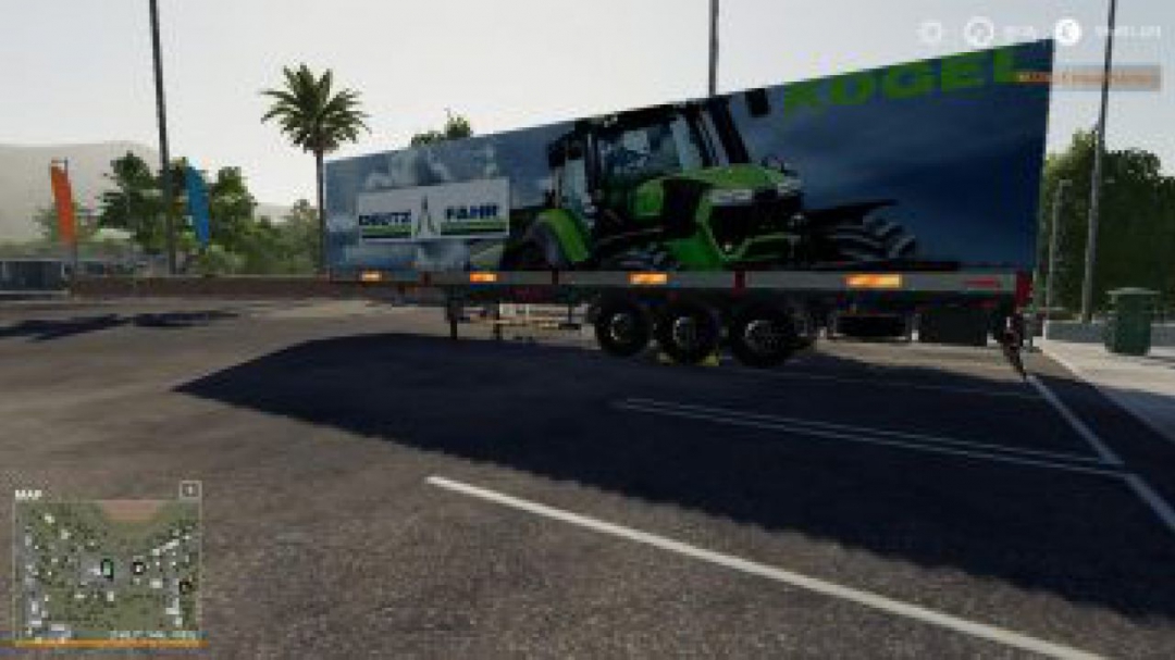 FS19 Deutz-Fahr KOGEL AUTOLOADER TRAILER v1.0