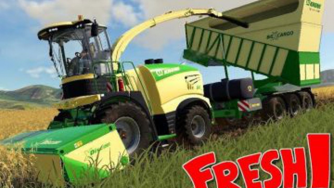 FS19 Krone Cargo Overloading Trailer v1.0.0.0