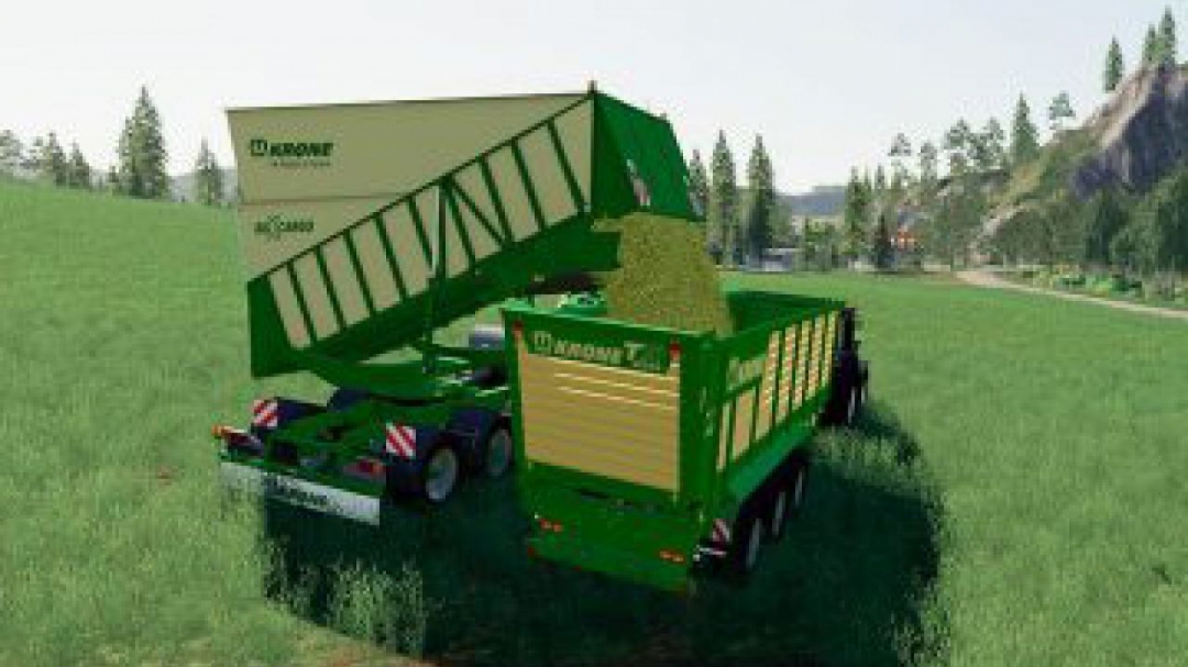 FS19 Krone Cargo Overloading Trailer v1.0.0.0