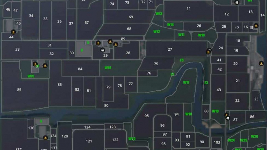 FS19 Project Niedersachsen Vierfach Map v2.5.1