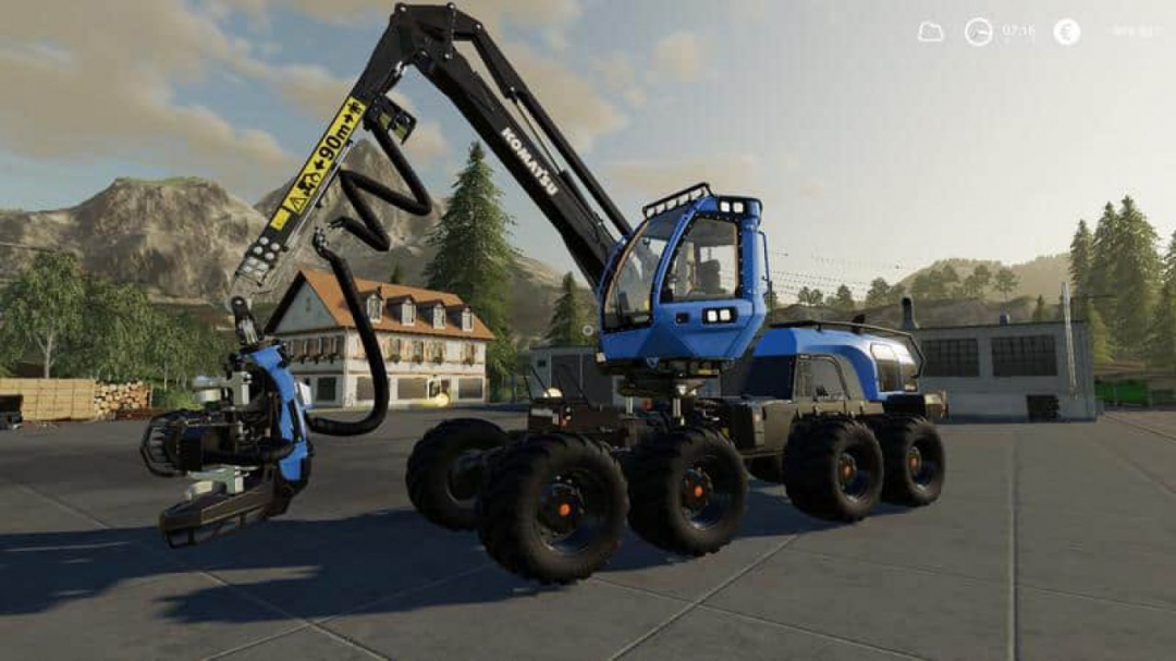 FS19 Komatsu 931 XC Nerd MP v1.0