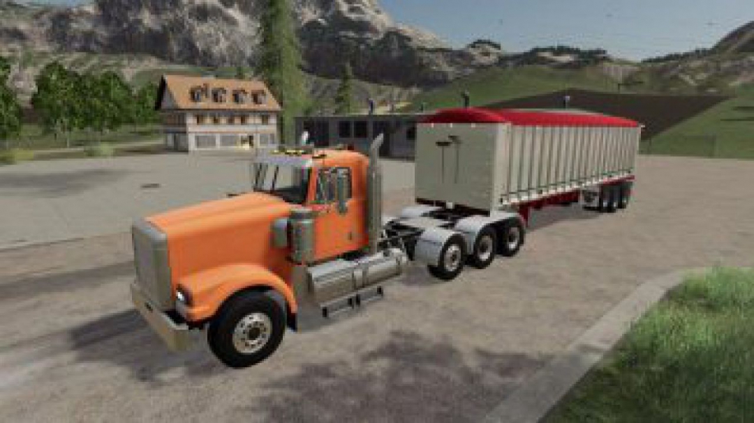 FS19 6 Axle Dump Trailer v1.1