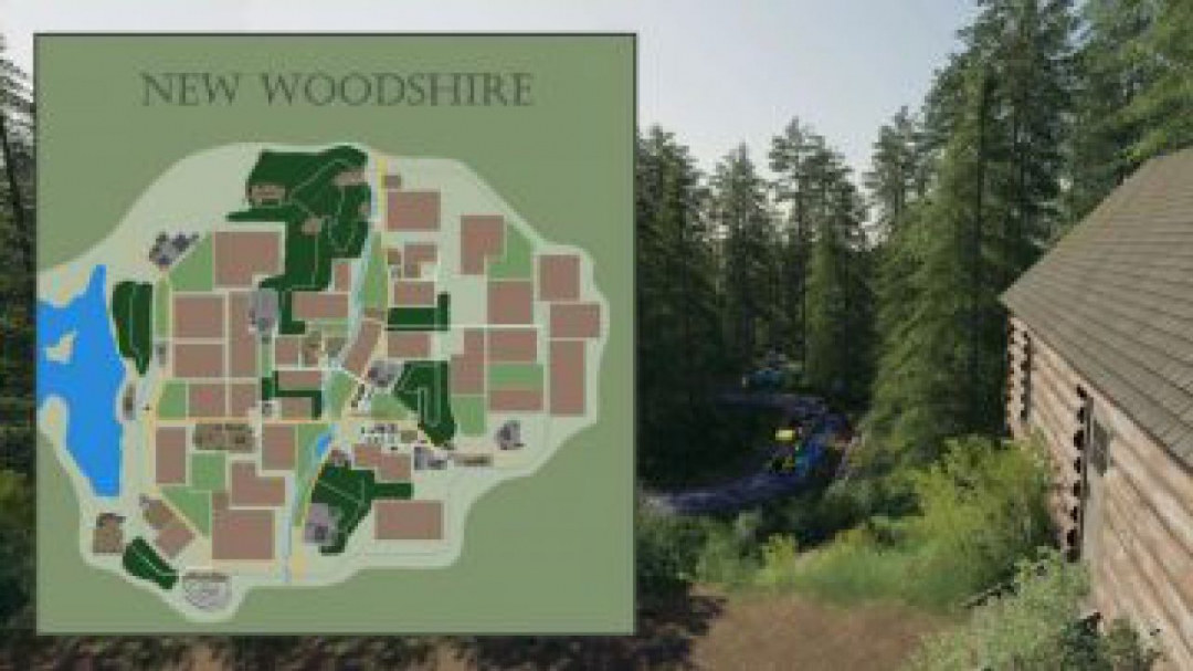 FS19 New Woodshire v1.1.0.0