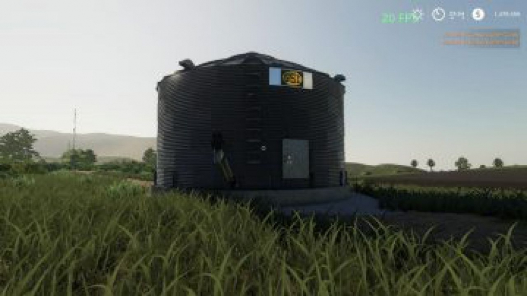 FS19 GSi grain bins pack v1.0