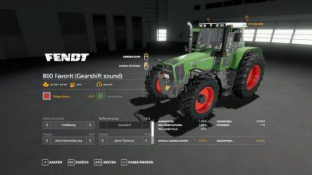 FS19 Fendt Favorit 800 v1.0.0.0