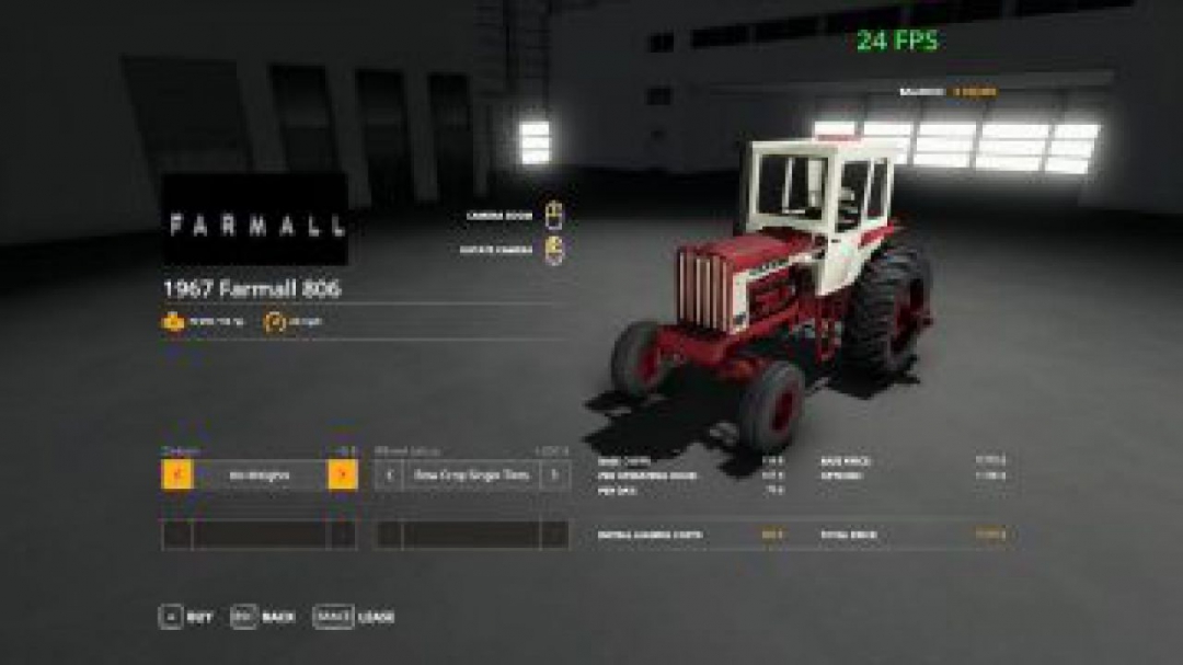 FS19 Farmall 806 v1.0