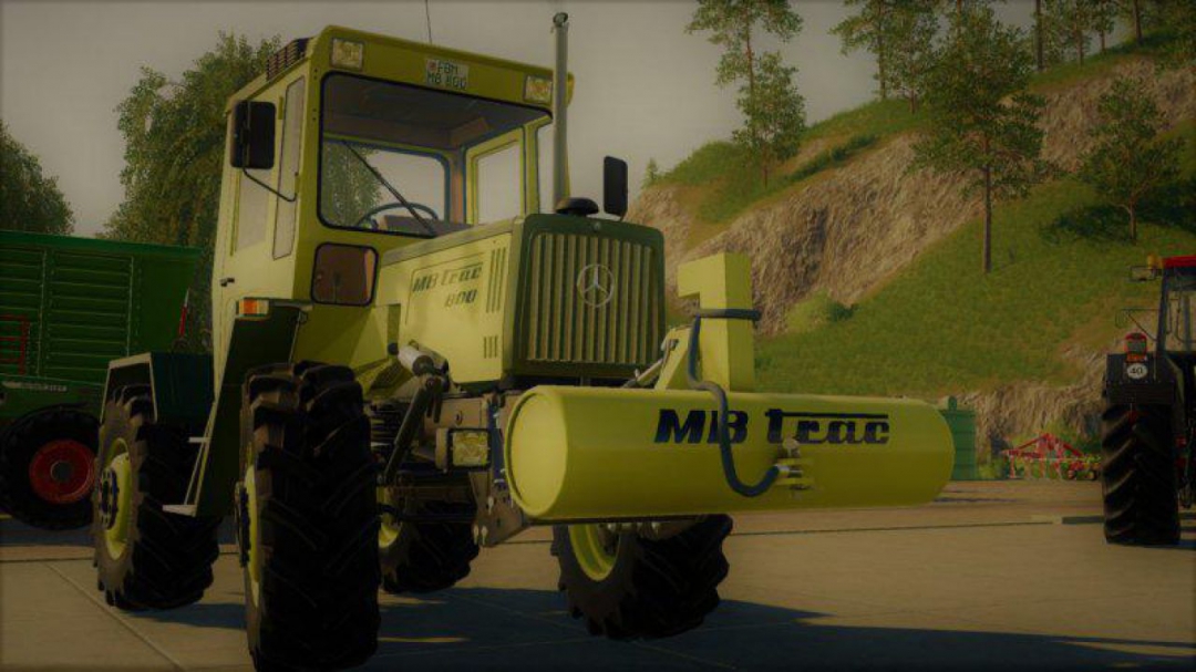 FS19 MB Trac Gewicht v1.0.0.0