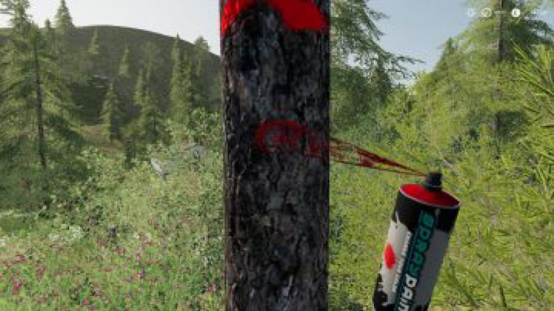 FS19 GlobalCompany Addon TreeMarker v1.0.0.0