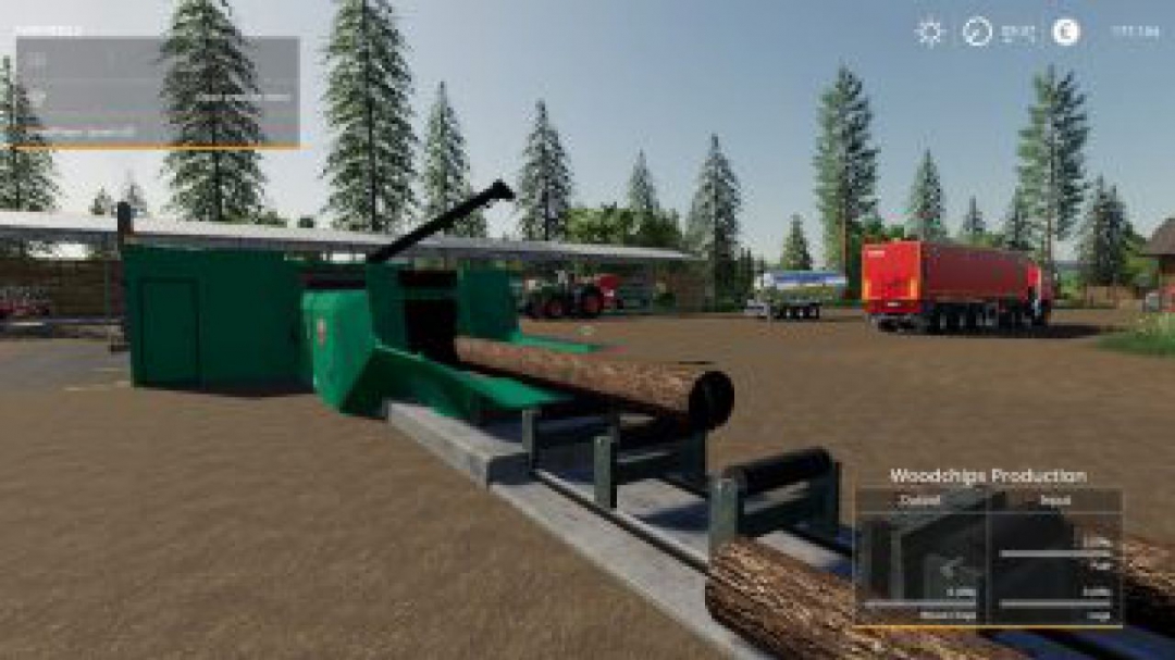 FS19 Placeable Jenz Global Company Wood Chipper