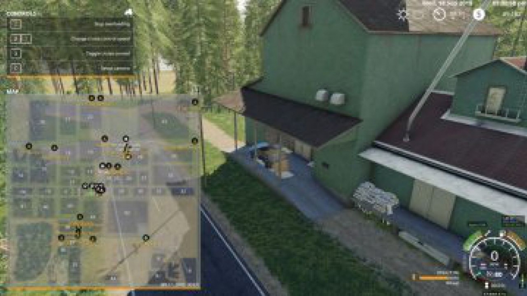 FS19 Old Country Life 4X Map updated