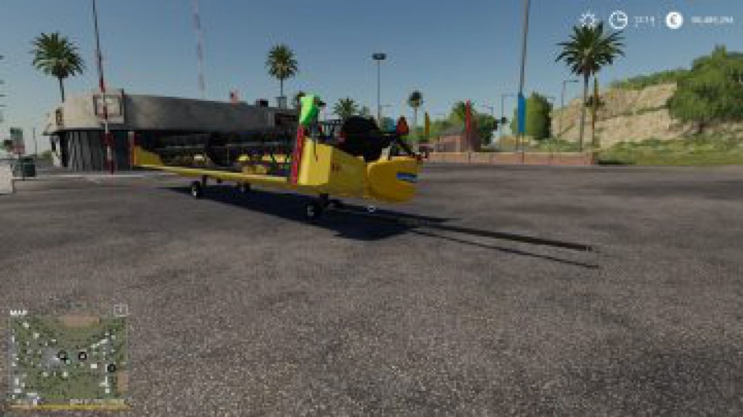 FS19 Draper with Ziegler side cutter v1.0