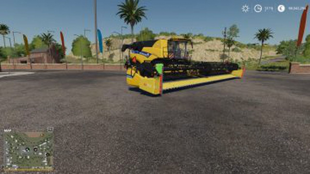 FS19 Draper with Ziegler side cutter v1.0