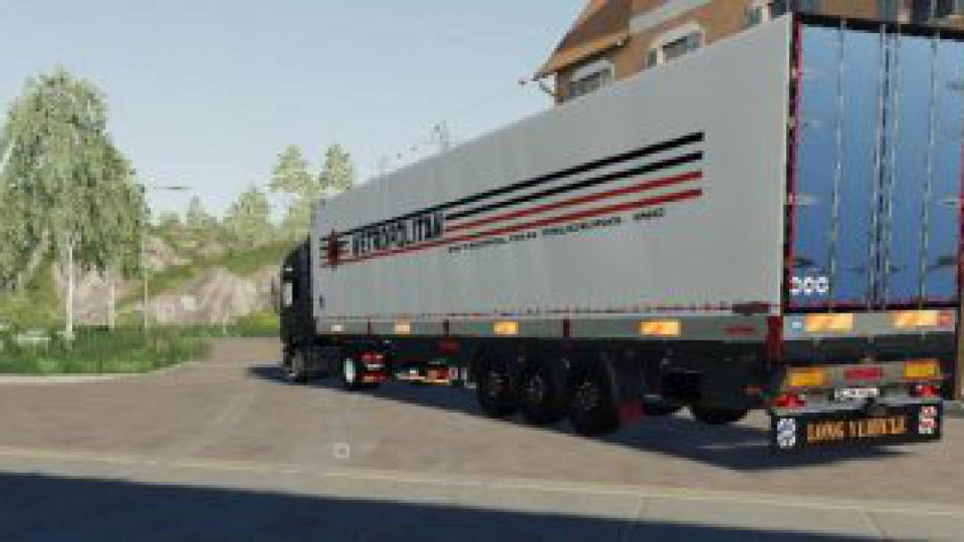 FS19 ROAD TRAILER metropolitan v1.5