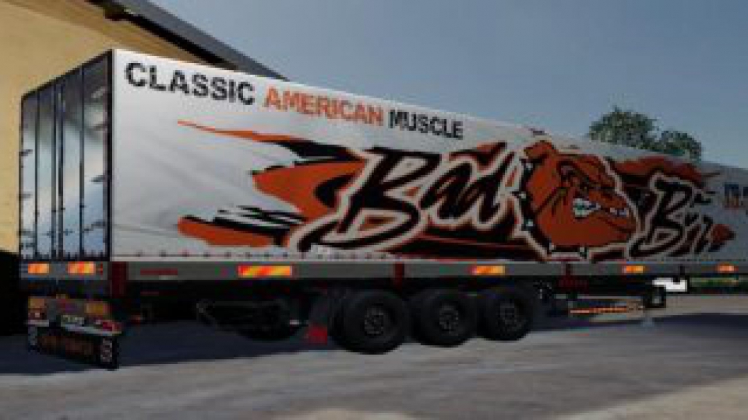 FS19 ROAD TRAILER BAD BOY v1.5