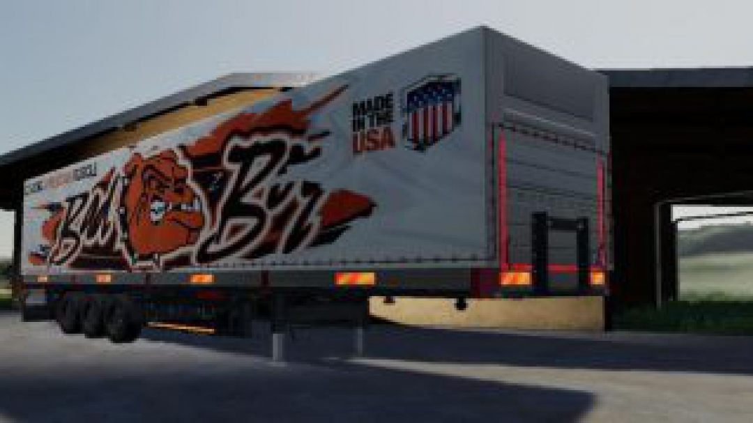 FS19 ROAD TRAILER BAD BOY v1.5