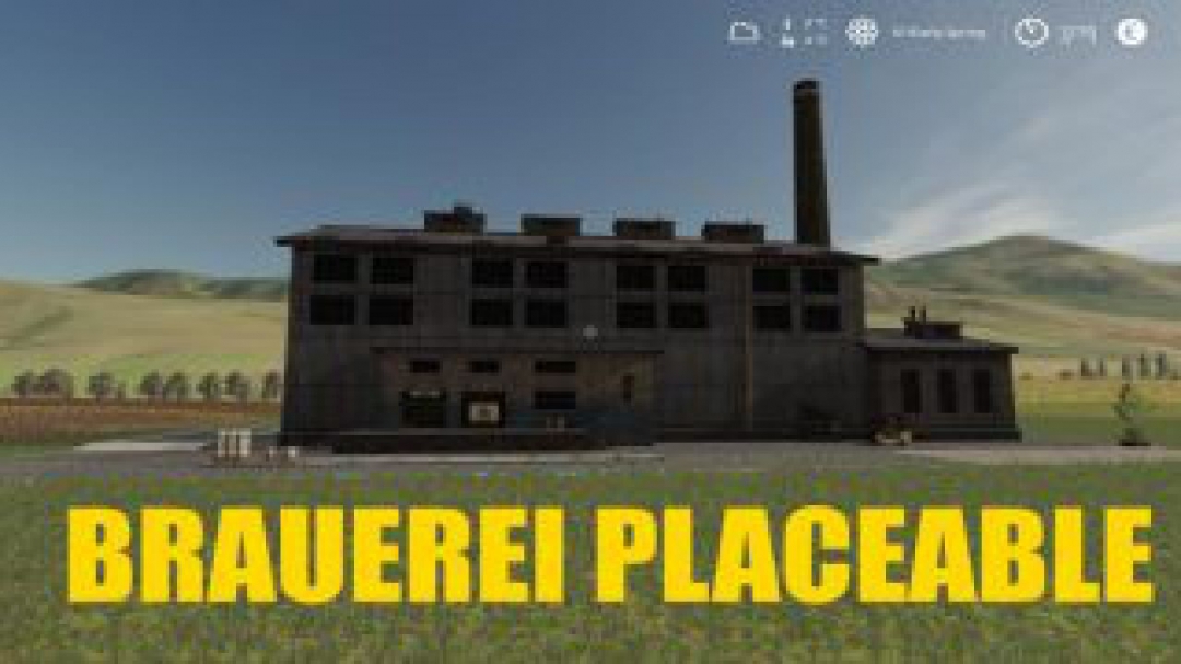 FS19 Brauerei Placeable v1.0