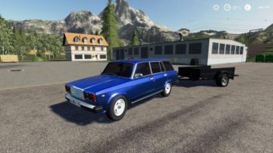 FS19 VAZ 2104 AND TRAILER v2.0