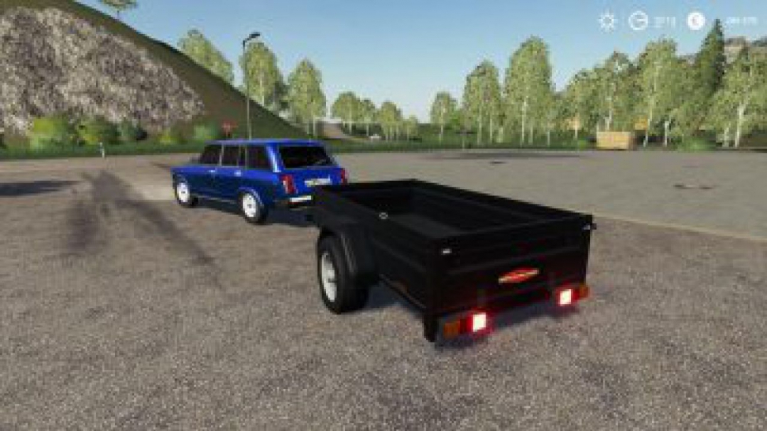 FS19 VAZ 2104 AND TRAILER v2.0