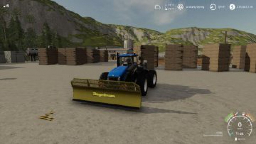 FS19 Degelman blade v1.0