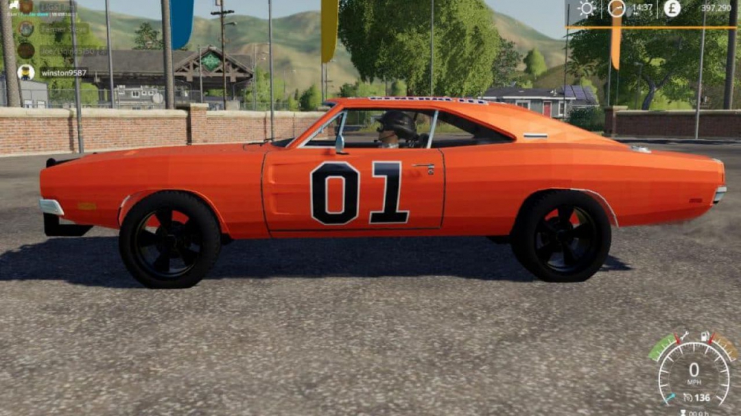 FS19 General Lee v1.0.0.0